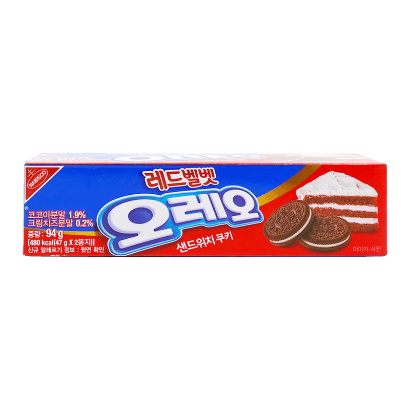 NABISCO-RED-VELVET-OREO-3.31OZ-94G--24NABISCO-레드벨벳-오레오