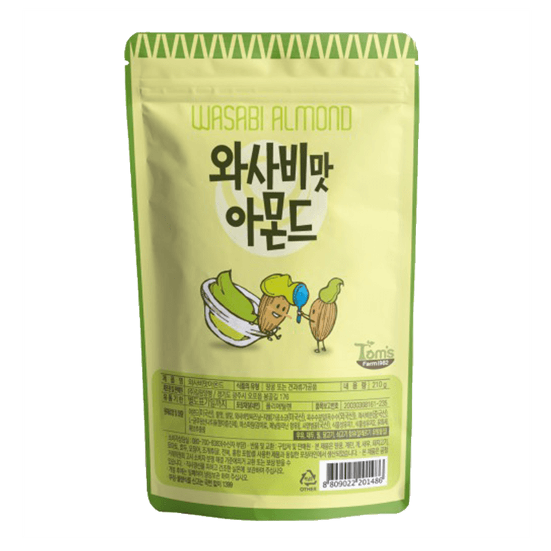 GILIM-WASABI-ALMOND-7.04OZ-20-길림양행-와사비맛-아몬드
