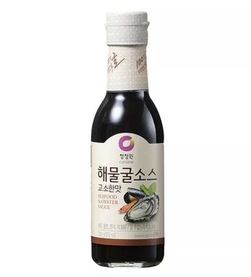 CJO-OYSTER-SAUCE-SEAFOOD-ORIGINAL-8.81OZ-250G--12-청정원-고소한-해물-굴소스