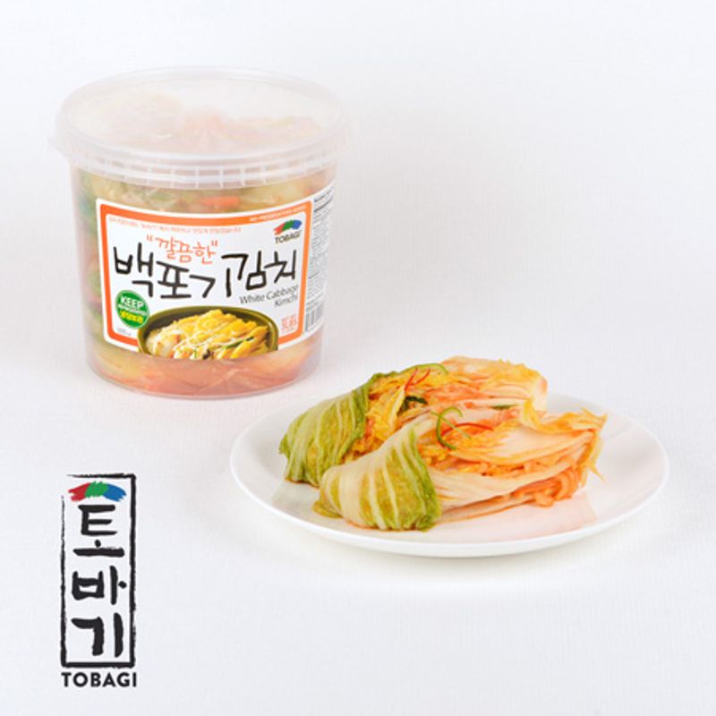 White Cabbage Kimchi 3lb(1.36kg) - H Mart
