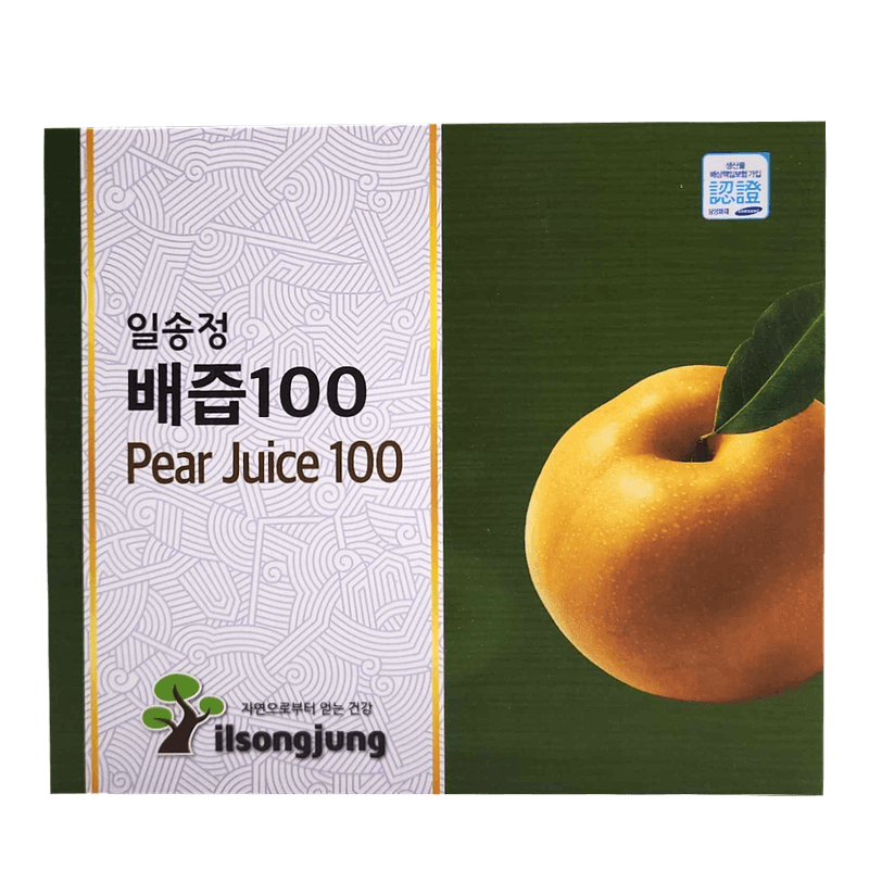 Il Song Jeong Pear Juice 100% 30pk 91.29floz