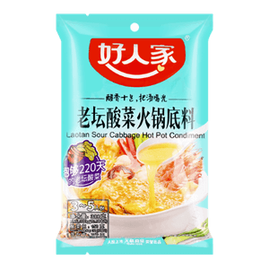 Laotan Sour Cabbage Hot Pot Condiment 10.58oz(300g)