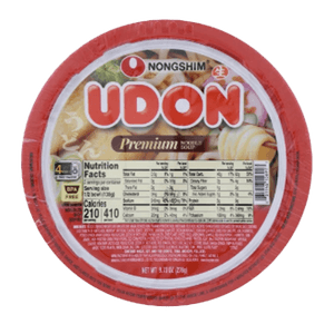 Nongshim Premium Fresh Noodle Soup Udon Bowl 9.73oz(276g)/5
