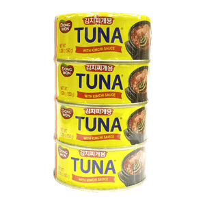 Tuna Can Kimchi (4 Can Bundle) 21.20oz(600g)