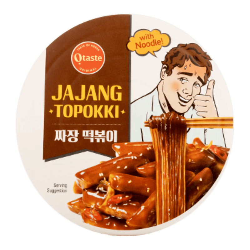 NONGSHIM-JAJANG-TTEOKBOKKI-RICE-CAKE-WITH-BLACK-BEAN-SAUCE--4.52OZ-128G--16-농심-짜장떡볶이