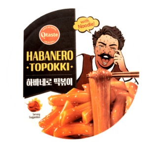 Habanero Tteokbokki(Rice Cake) 4.6oz(132g)