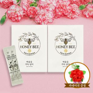[가정의달 선물세트] 청정자연 벌꿀 스틱 30포 + 카네이션 1개
