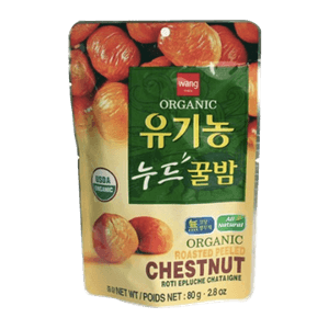 Organic Roasted Peeled Chestnut 2.8oz(80g)