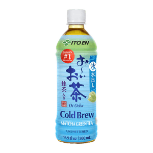 Oi Ocha Unsweetened Cold Brew Matcha Green Tea 16.9 fl.oz(500ml)
