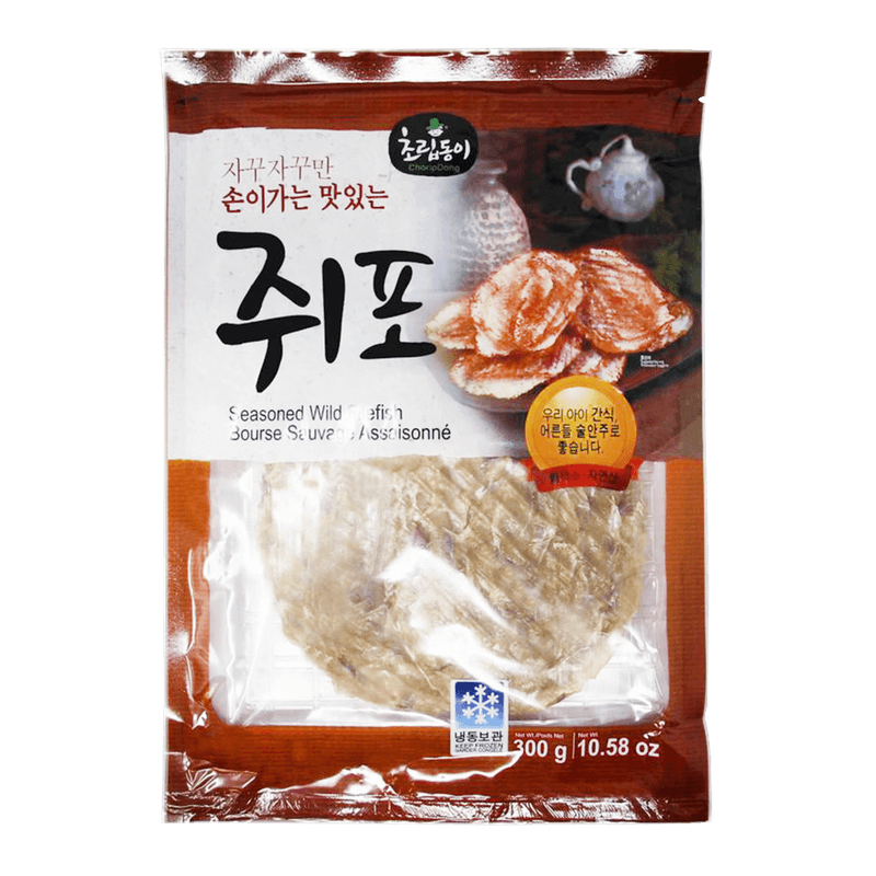 CHORIPDONG-SEASONED-WILD-FILEFISH-10.58OZ-300G---24-초립동이-조미쥐포