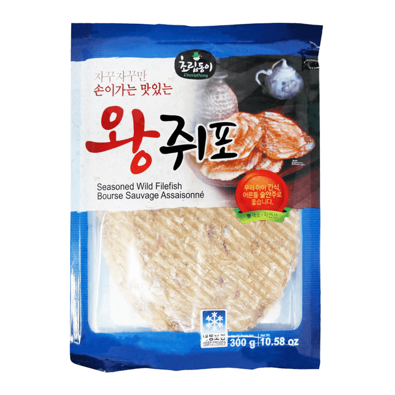 CHORIPDONG-SEASONED-FILEFISH-10.58-OZ--300-G---24-초립동이-왕쥐포