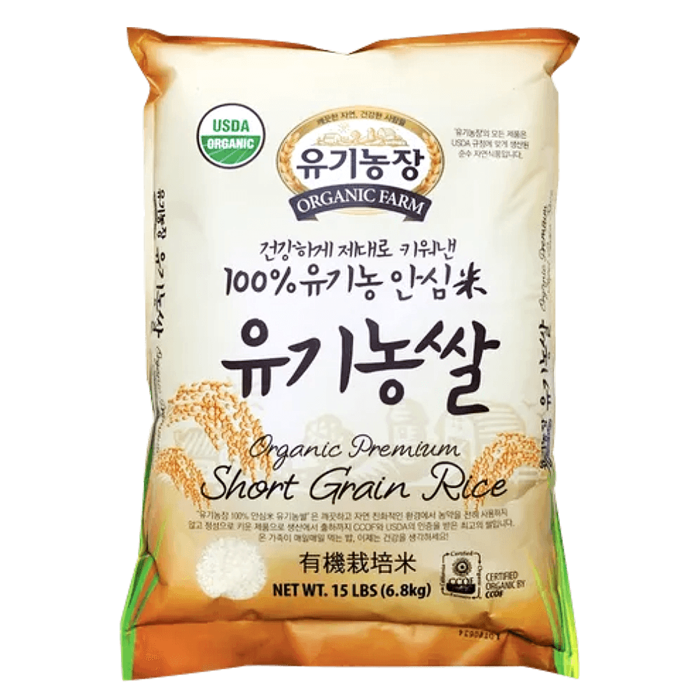 Buy OGF Organic Rice 15lb | HMart - H Mart