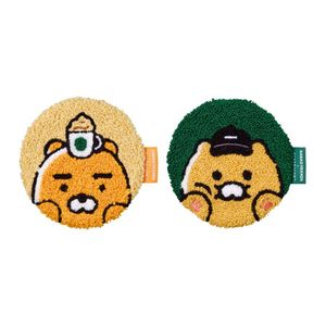 [SMART DIRECT] Ryan & Choonsik Fabric Coaster Set (2P)