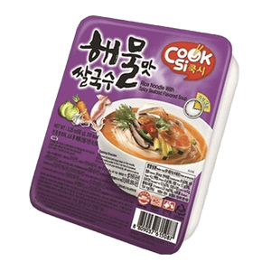 Rice Noodle with Spicy Seafood Flavored Soup 3.25oz(92g) 6 Packs