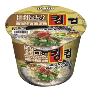 King Cup Noodle Beef Flavor with Vegetable 3.7oz(105g)