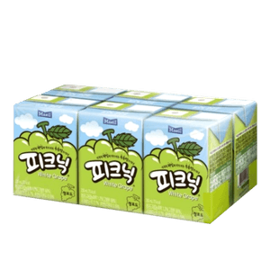 Picnic White Grape Flavor 6.76fl Oz(200ml) X 6 Packs