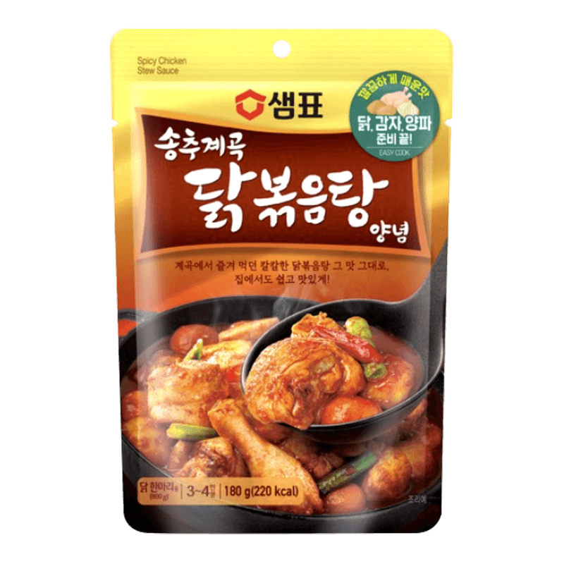 SP-SPICY-CHICKEN-STEW-SAUCE-6.35OZ-180G--12-샘표-별미여행-송추계곡-닭볶음탕-양념