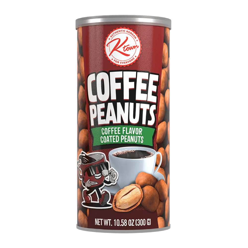 Buy K-Town Coffee Coated Peanut 10.58oz (300g) | HMart - H Mart