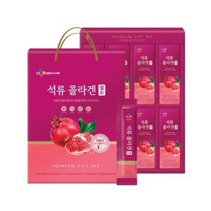 [CJ웰케어] 한뿌리 석류콜라겐 젤리 10g*40포(40일분)