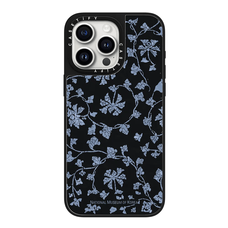 Buy NMK Blue Peony and Plum Blossom Nacre Case - iPhone 15 Pro