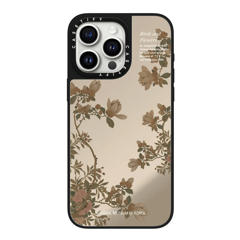 Buy NMK Bird and Flowers Mirror Case - iPhone 15 Pro | HMart