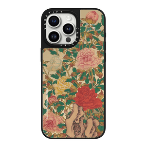 [SMART DIRECT] NMK Peonies Mirror Case -Iphone 15 Pro