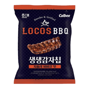 LOCOS BBQ POTATO CHIPS CHIPOTLE BBQ 2.11OZ(60G)