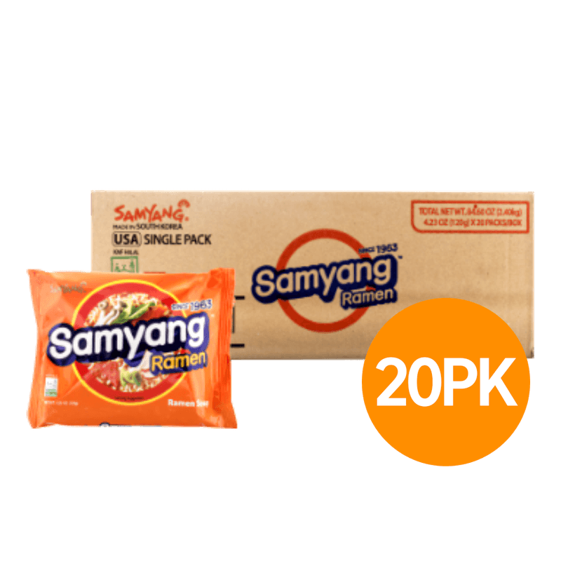 Buy Samyang Ramen 4.23oz (120g) 20 Pack | HMart - H Mart