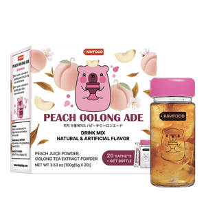 PEACH OOLONG ADE GIFT BOTTLE SET 3.53OZ(100G)