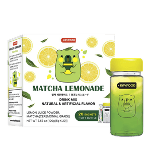 MATCHA LEMONADE GIFT BOTTLE SET 3.53OZ(100G)