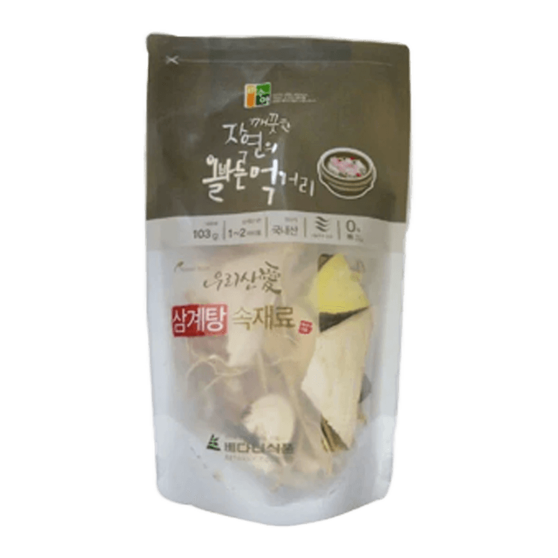 GW MASUA INGREDIENTS FOR SAMGYETANG 3.63OZ(103G)/30 설악산그린푸드 마수아  삼계탕속재료