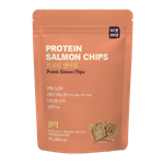 GW PROTEIN SALMON CHIP GARLIC FLAVOR 2.47OZ(70G)/12 프로틴 연어칩 갈릭맛