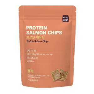 PROTEIN SALMON CHIP GARLIC FLAVOR 2.47OZ(70G)