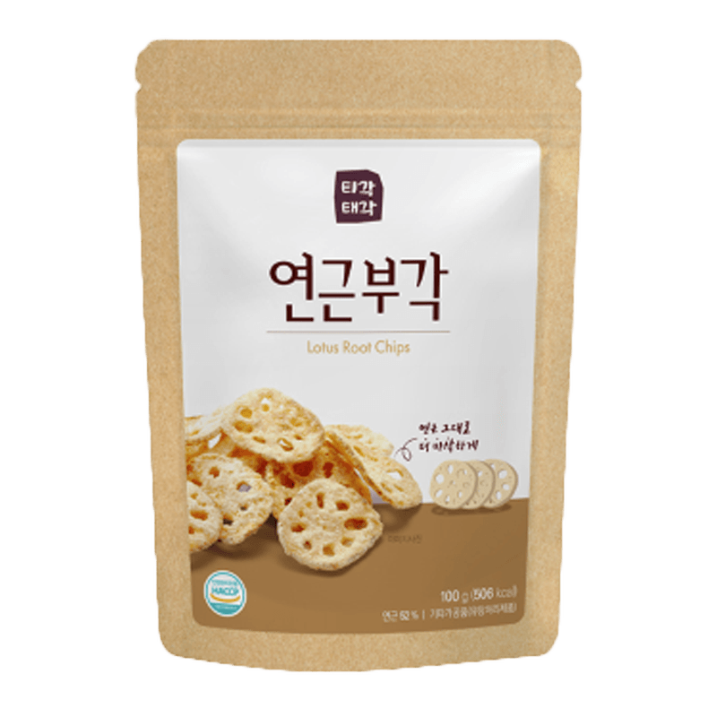 GW TIGAKTEGAK LOTUS ROOT CHIPS 2.11OZ(60G)/50 티각태각 연근부각