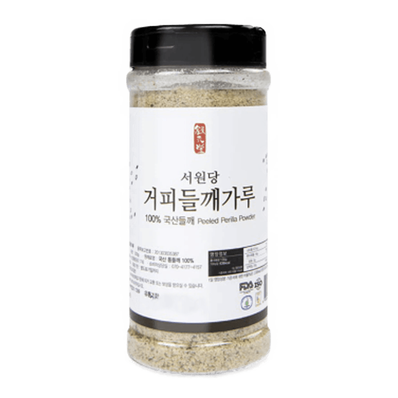 GW PEELED PERILLA POWDER 3.52 OZ(100G)/40 서원당 거피들깨가루