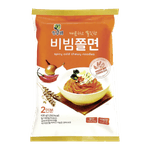 GW BIBIM CHEWY NOODLE 15.17OZ(430G)/12 산돌식품 청우림 비빔쫄면