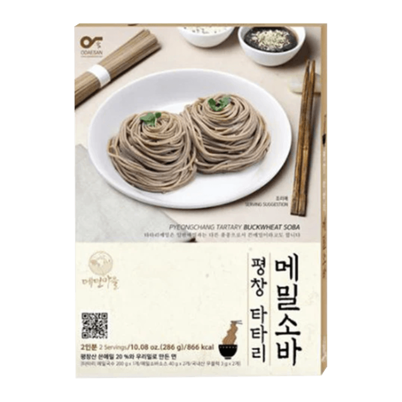 GW TARTARY BUCKWHEAT SOBA 10.08OZ(286G)/12 강원 평창 타타리 메밀소바