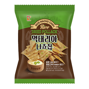 Dried Pollack Rice Nacho Chips 2.11OZ(60G)