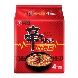 Shin Ramen The Red 4.4OZ(125G) X 4Pack