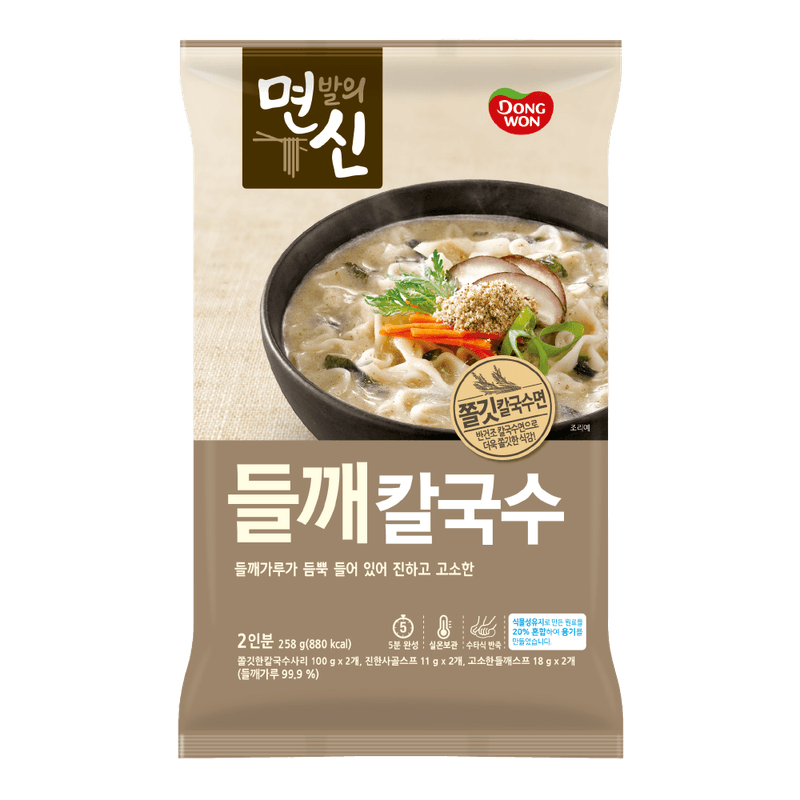 Perilla-Seed-Noodle-Soup-9.10OZ-258G-	면발의-신-들깨칼국수-9.10OZ-258G-