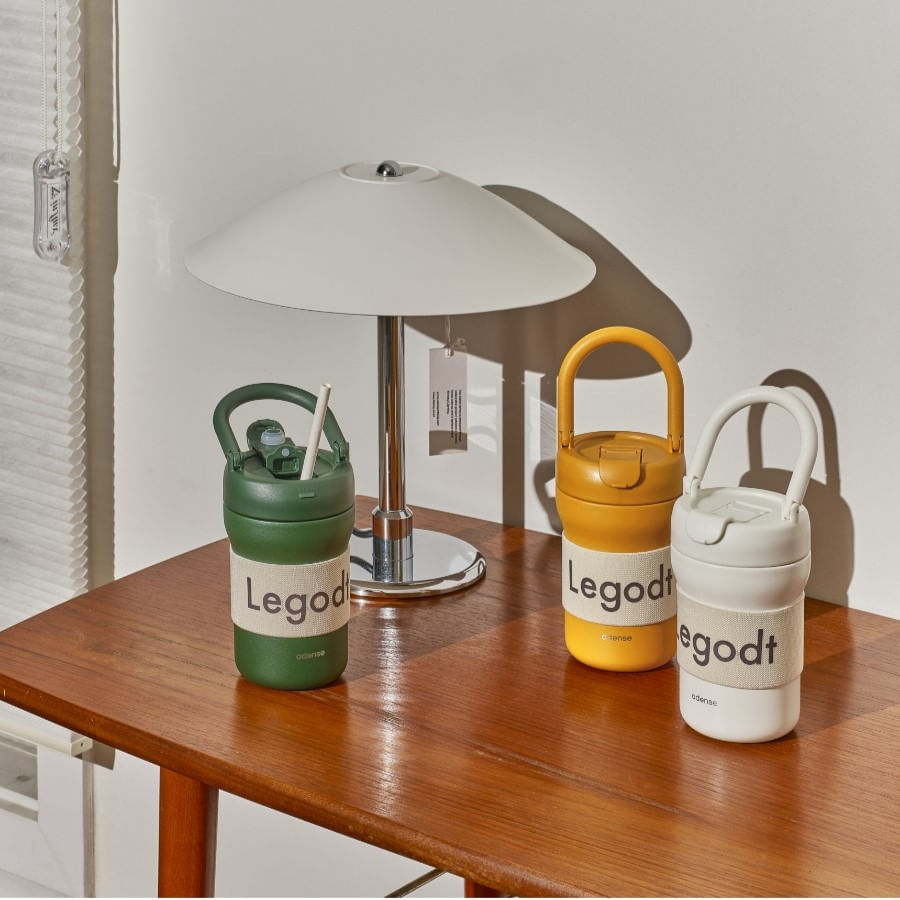 SMART DIRECT] Legodt 2-way Loop Vanilla Tumbler (450ml) - H Mart