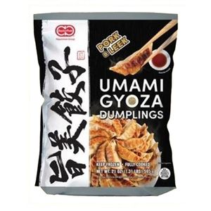 Umami Gyoza Dumplings Pork&Leek 21oz(595g)