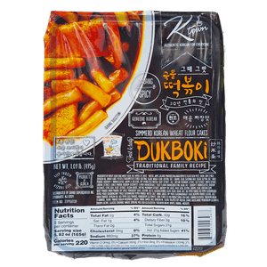 Toppoki Spicy Black Bean Flavored 1.09lb(495g)