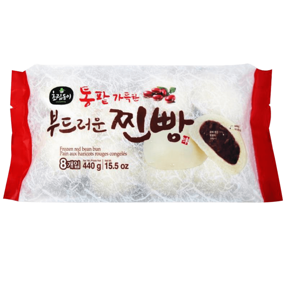 Buy Choripdong Frozen Red Bean Bun 15.5oz | HMart - H Mart