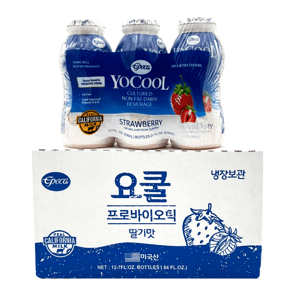 YOCOOL-STRAWBERRY-BOX-7FLOZ-207ml--x12-Bottles