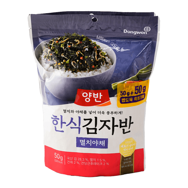 DW-SEASONED-LAVER-ANCHOVY-2PK-1.76-OZ--50G---12-동원-양반-한식-김자반-멸치야채-기획-2입
