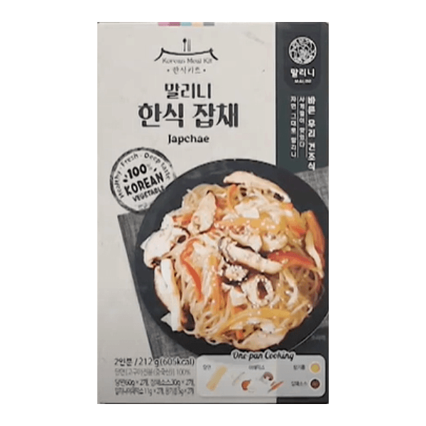 KOREA MEAL KIT JAPCHAE MARA FLAVOR 4.12 OZ (117G) H Mart