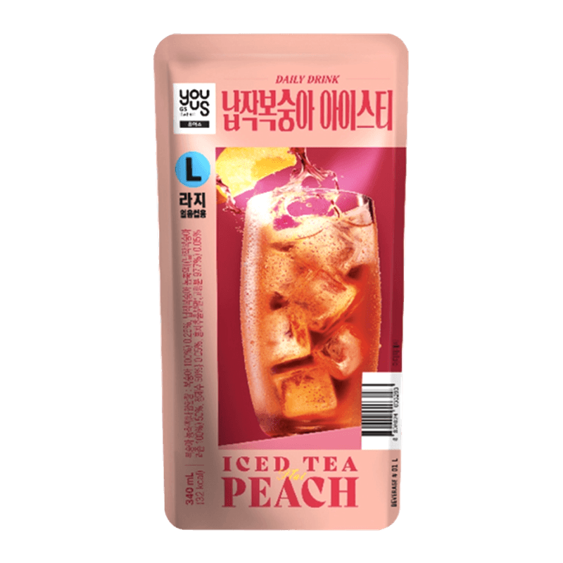 ★ BITTER CELLS★ Flat Peach Tea Cream B244TS06CR FLAT PEACH ICE TEA 11.49 FL OZ (340ML) 8pk - H Mart