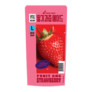 STRAWBERRY FRUIT ADE 11.49 FL OZ (340ML) 8pk