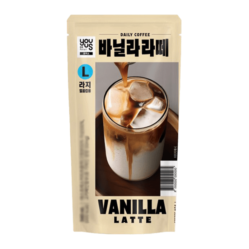 VANILLA LATTE 11.49 FL OZ (340ML) 8pk - H Mart